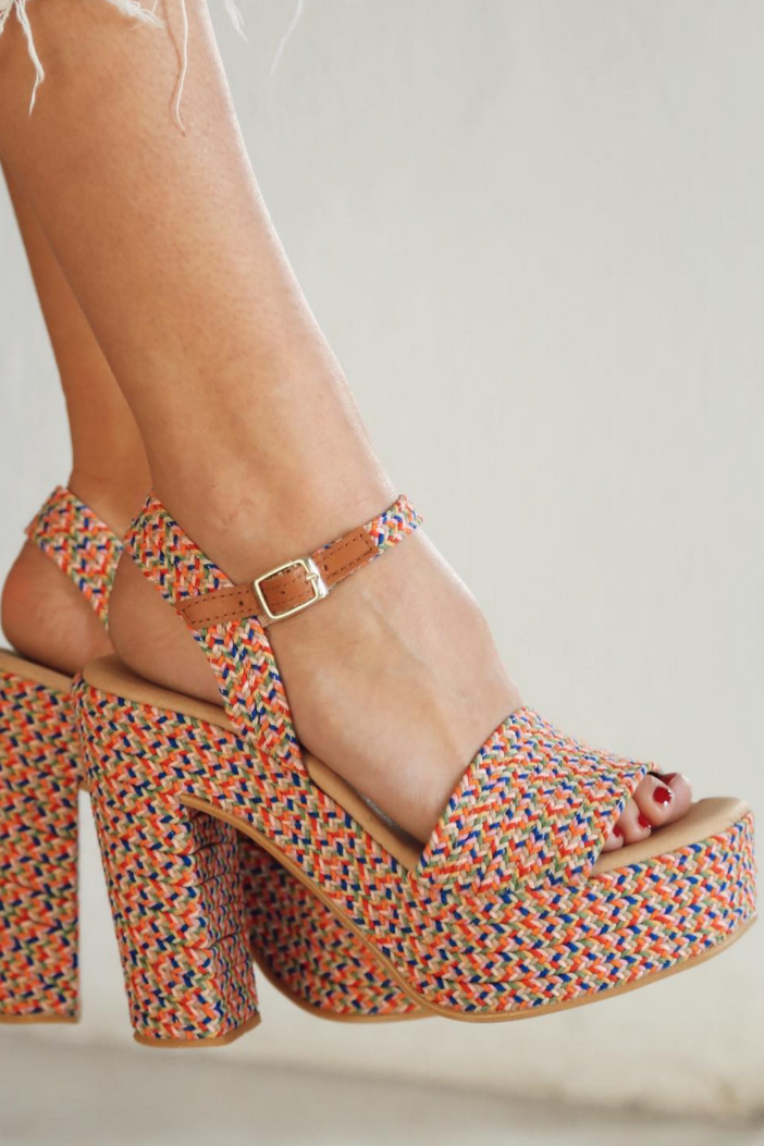 Platform Sandals Sophie Multicolor