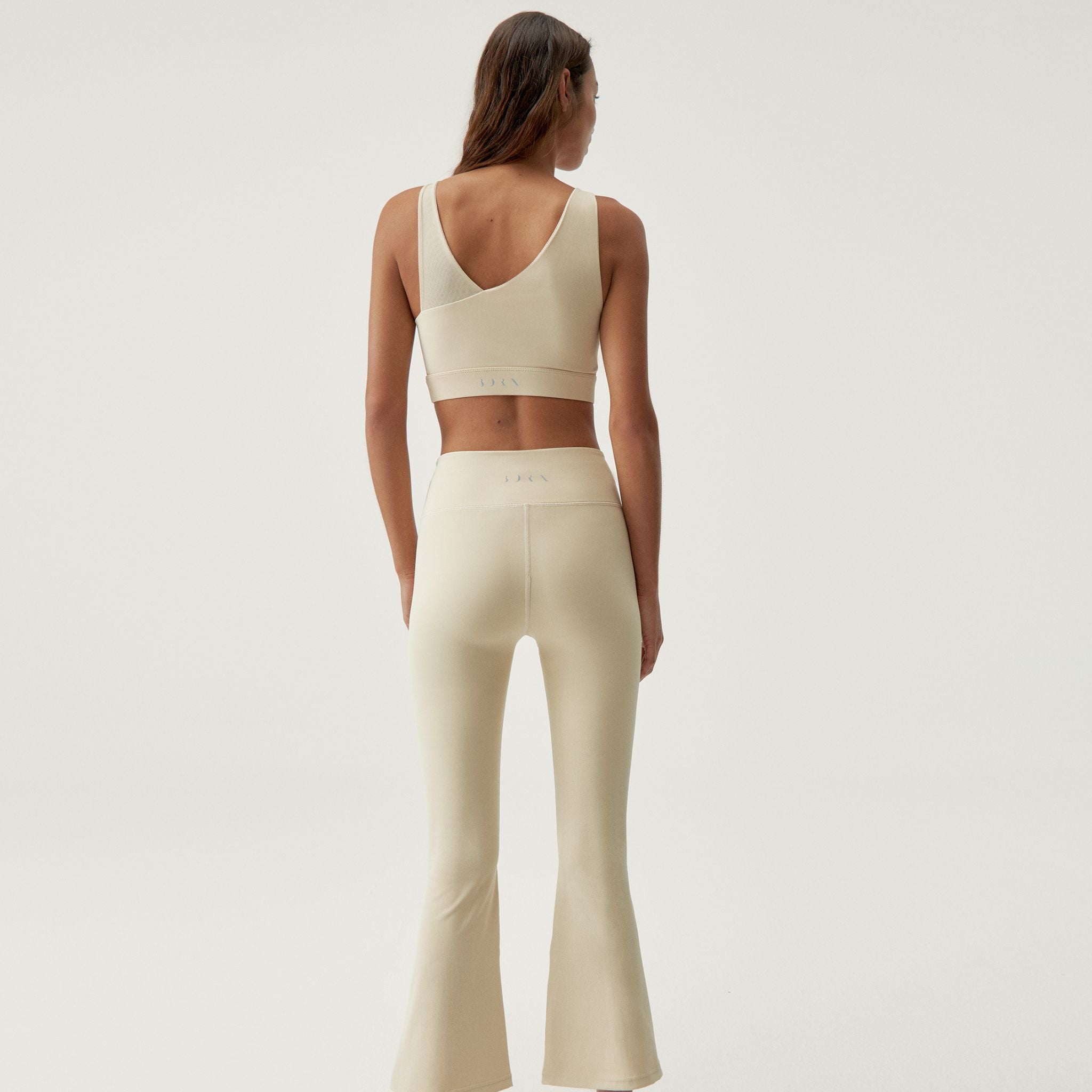 Leggings Jin Flare in Oat Milk